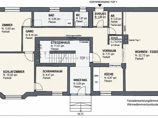 Apartment kaufen in Franckviertel, Linz