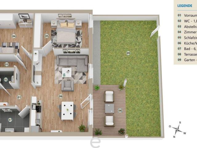 Apartment kaufen in Innere Stadt, Wels