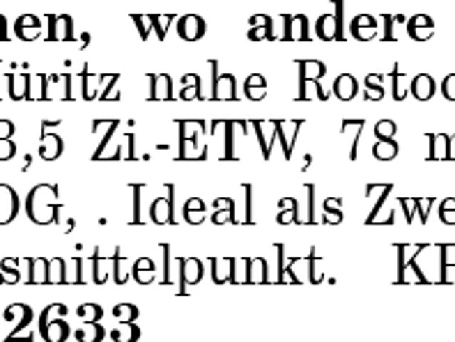 Dachgeschosswohnung kaufen in Graal, Graal-Müritz