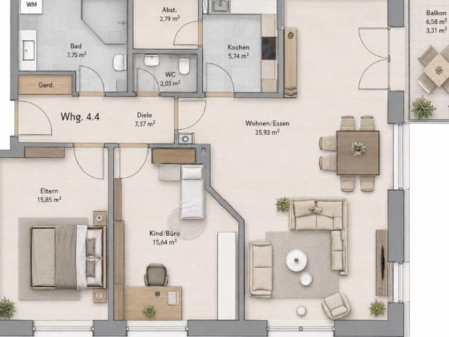 Wohnung kaufen in Wasserburg am Inn, Landkreis Rosenheim