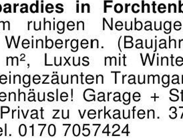 Wohnung kaufen in Wohlmuthausen, Forchtenberg