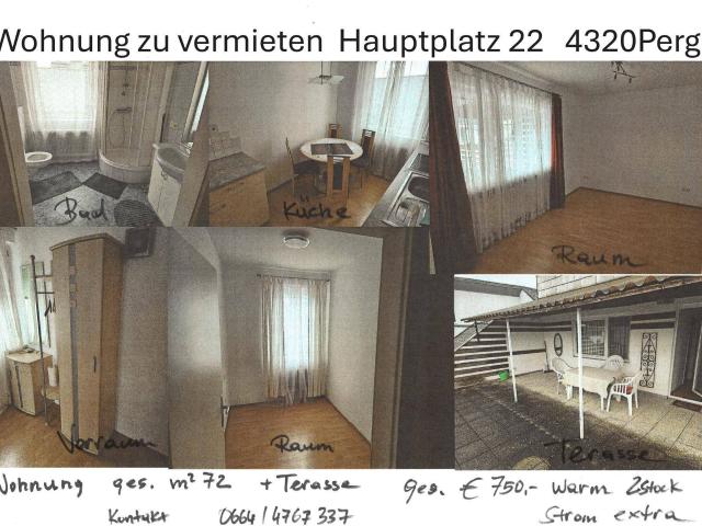 Apartment mieten in Lanzenberg, Perg