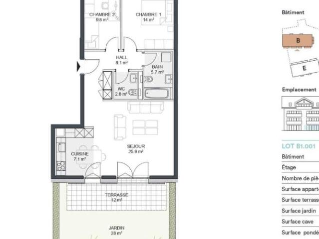 Wohnung mieten in Denges, Waadt