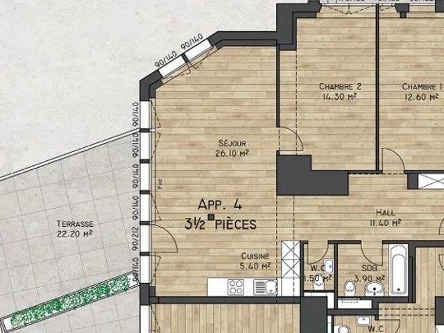 Wohnung kaufen in Ollon (VS), Waadt