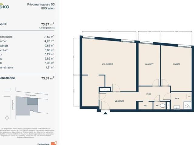Wohnung mieten in Innere Stadt, Wien