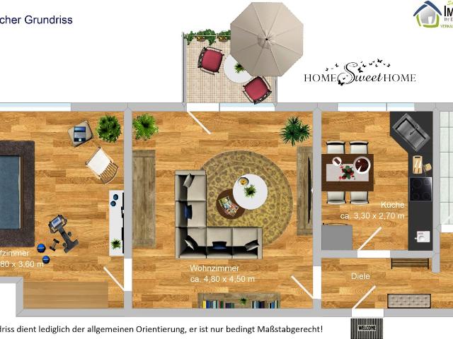 Apartment mieten in Brauck, Gladbeck