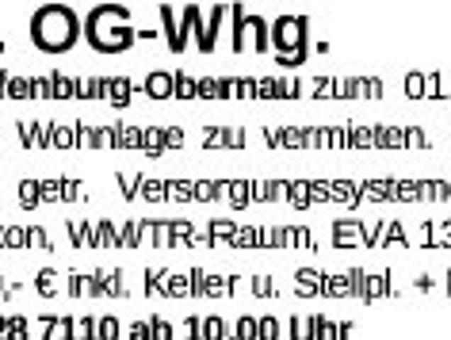 Wohnung mieten in Obernau, Bayern