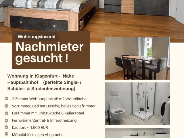 Apartment mieten in Klagenfurt, Kärnten