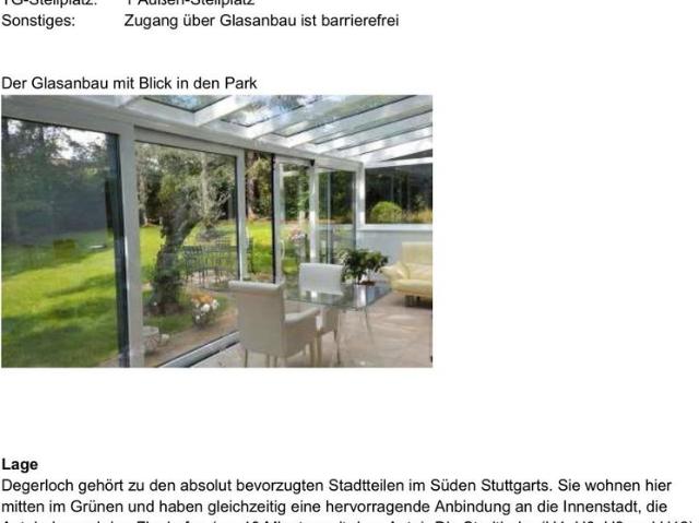 Wohnung kaufen in Degerloch, Stuttgart