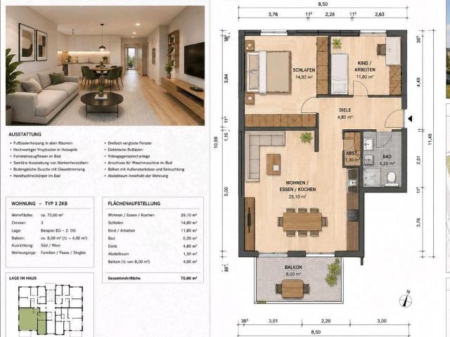 Wohnung kaufen in Westum, Sinzig