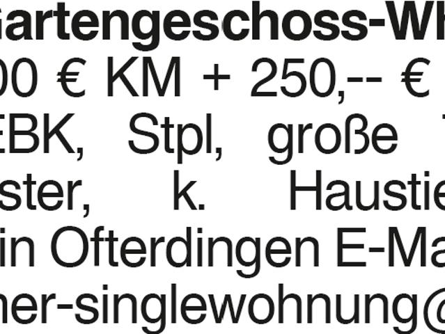 Wohnung mieten in Ofterdingen, Baden-Württemberg