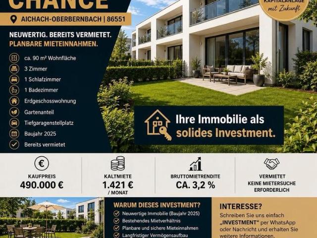 Wohnung kaufen in Aichach