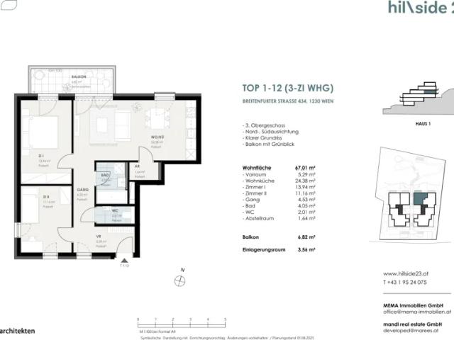 Wohnung kaufen in Donaustadt, Wien