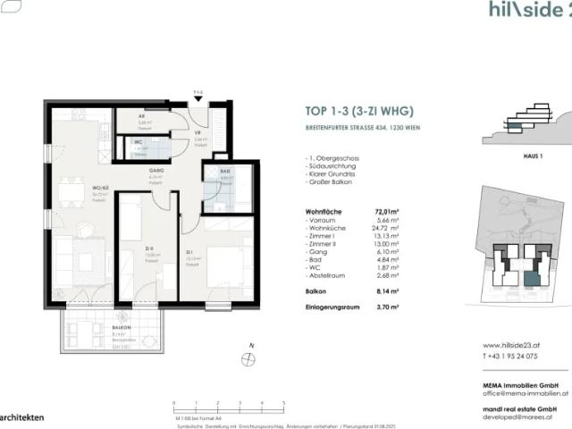 Wohnung kaufen in Donaustadt, Wien