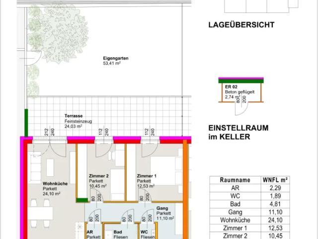 Wohnung kaufen in Abwasser Kläranlage Krems an der Donau, Krems an der Donau