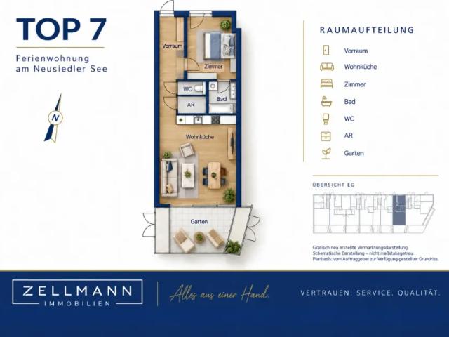 Wohnung kaufen in Neusiedl am See, Bezirk Neusiedl am See