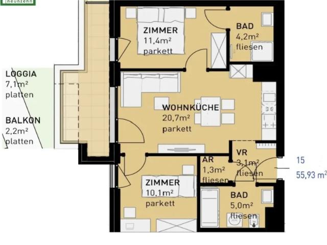 Wohnung kaufen in Seestadt, Wien