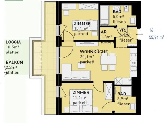 Wohnung kaufen in Seestadt, Wien