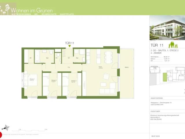 Wohnung mieten in Schwechat, Niederösterreich