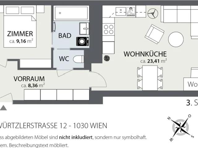 Wohnung mieten in Donaustadt, Wien