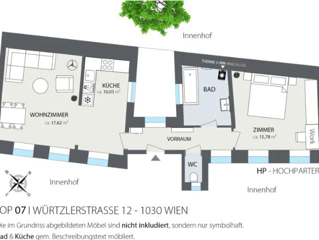 Wohnung mieten in Donaustadt, Wien