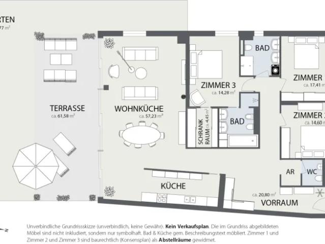 Wohnung mieten in Donaustadt, Wien