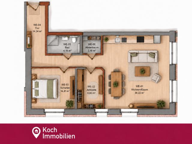 Wohnung kaufen in Burtscheid, Aachen