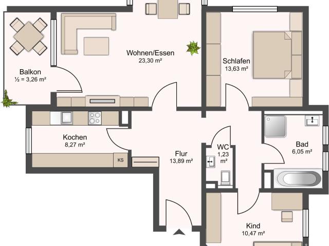 Wohnung kaufen in Backnang, Baden-Württemberg