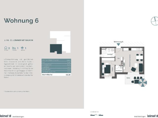 Wohnung kaufen in Säckingen, Bad Säckingen