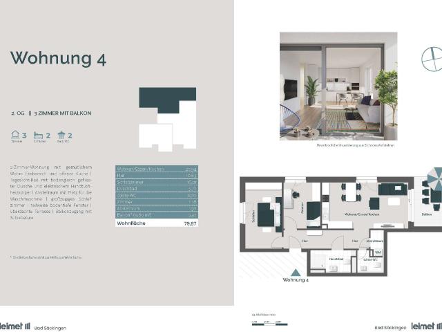 Wohnung kaufen in Säckingen, Bad Säckingen