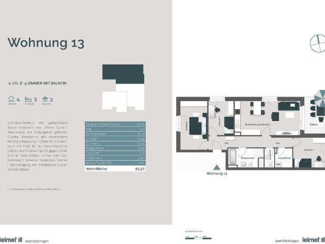 Wohnung kaufen in Säckingen, Bad Säckingen