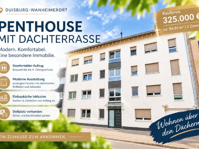 Wohnung kaufen in Duisburg-Mitte, Duisburg