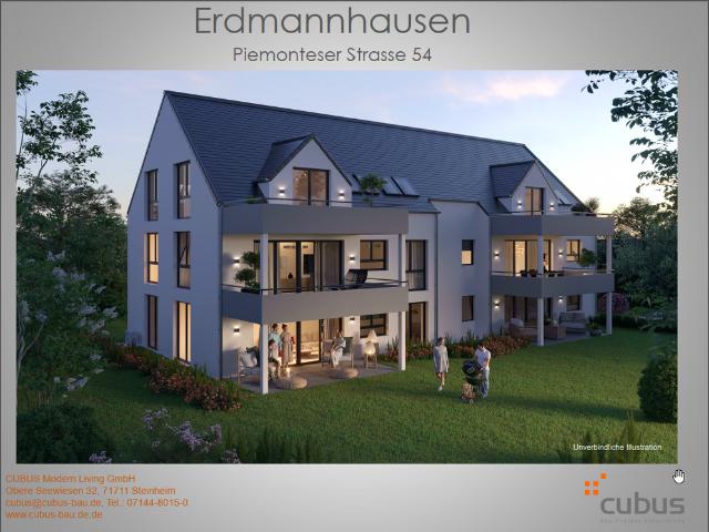 Wohnung kaufen in Erdmannhausen, Baden-Württemberg