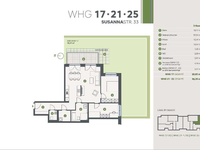 Wohnung kaufen in Stadtwald, Essen