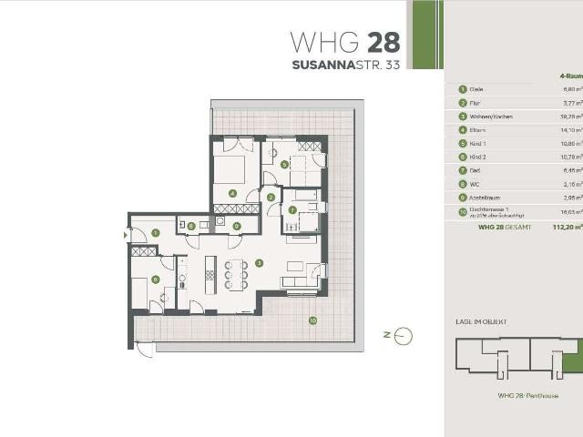 Wohnung kaufen in Stadtwald, Essen