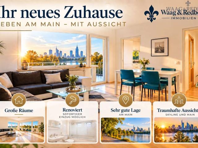 Wohnung kaufen in Gutleutviertel, Sachsenhausen