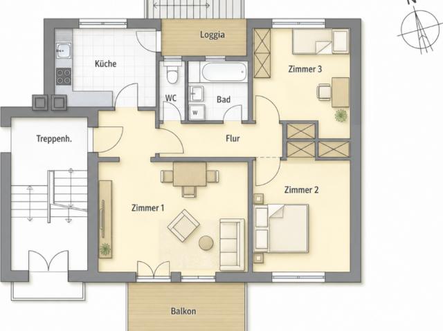 Wohnung kaufen in Brühl, Freiburg