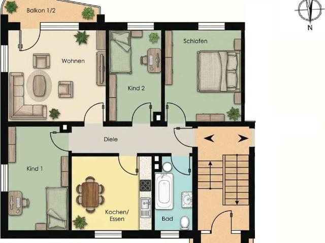 Wohnung kaufen in Gersthofen, Bayern
