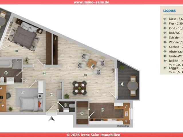 Wohnung kaufen in Hochheim, Hessen