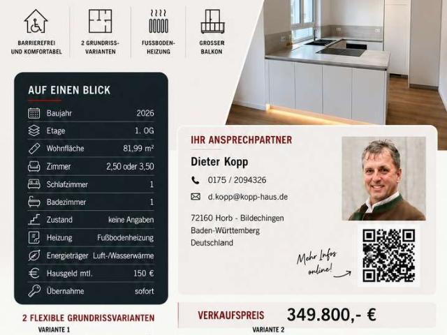 Wohnung kaufen in Horb (Kernstadt), Horb