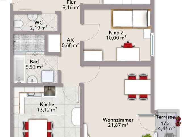 Wohnung kaufen in Kaufering, Landkreis Landsberg am Lech