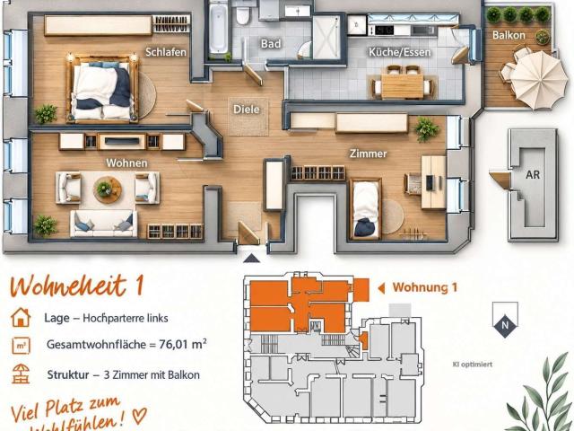 Wohnung kaufen in Süd, Leipzig