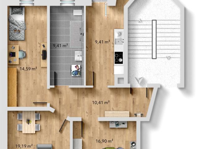 Wohnung kaufen in Schleußig, Leipzig