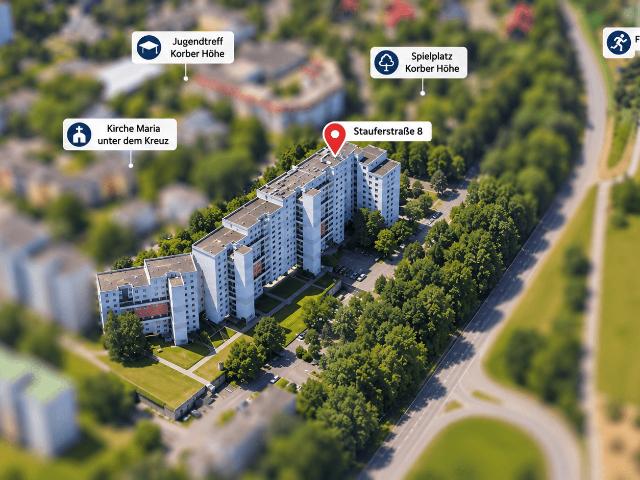 Wohnung kaufen in Korber Höhe, Waiblingen