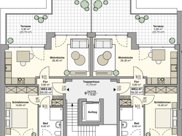 Apartment mieten in Bochum-Wattenscheid, Bochum