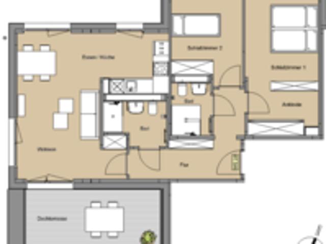 Apartment mieten in Steinbüchel, Leverkusen