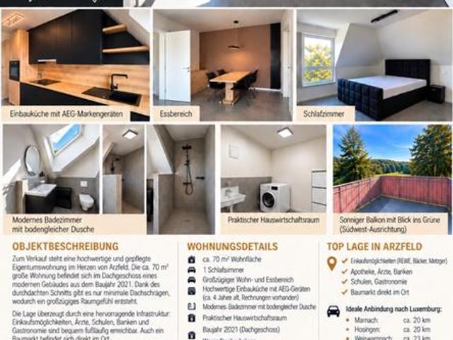 Wohnung kaufen in Arzfeld, Eifelkreis Bitburg-Prüm