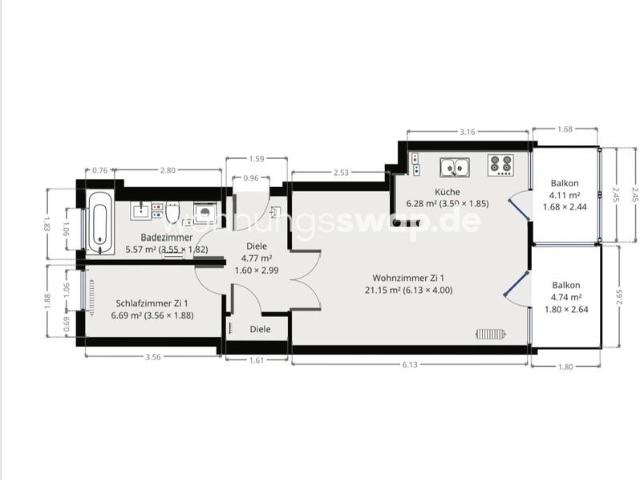 Wohnung mieten in Kreuzberg, Berlin