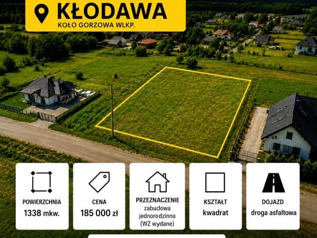 Grunt na sprzedaż w Kłodawa, Lubuskie