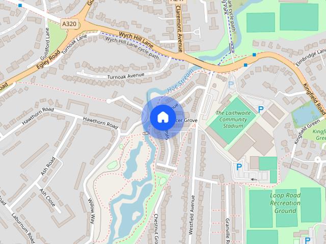Apartment for rent in Mayford, Woking